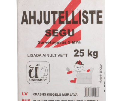 UNINAKS Eldfast Murbruk 25 kg – Murbruk för Ugnar och Kaminer