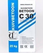 UNINAKS Betong C30 Grå 1000 kg – Torrbetong C25/30