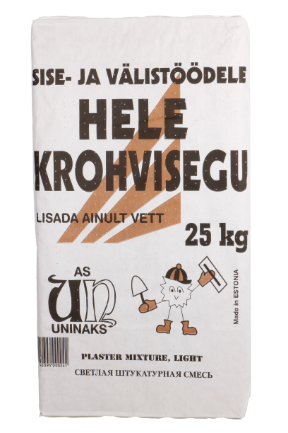 UNINAKS Ljus Putsbruk 25 kg
