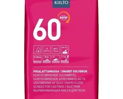 KIILTO 60 Snabb Golvmassa 10–200 mm 20 kg