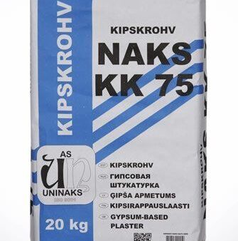 UNINAKS Gipssputsbruk NAKS KK 75 20 kg