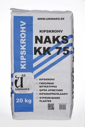 kipskrohv UNINAKS Gipssputsbruk NAKS KK 75 20 kg