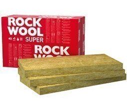 ROCKWOOL SUPERROCK Stenullsskiva 100 mm 565 × 1000 mm