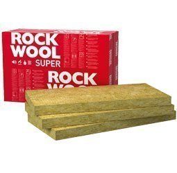 kivivill_plaadis_superrock ROCKWOOL SUPERROCK Stenullsskiva 100 mm 565 × 1000 mm