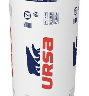 URSA DF40 Glasullsrulle 1250 mm – Isolering för Tak, Bjälklag och Golv