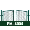 Nätgrind 3 m RAL6005 Grön