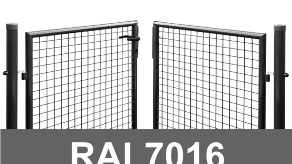 Nätgrind 4 m RAL7016 Antracitgrå