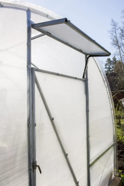 Bågväxthus Easy-Up – polykarbonatväxthus 6 mm, bredd 3 m