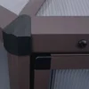 kuusikulmainen4 Sexkantigt Växthus 3,12 m²