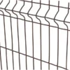 3D Stängselpanel 4 mm RAL8017 Brun