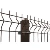 3D Stängselpanel 4 mm RAL8017 Brun