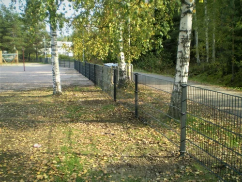 2D Stängselpanel 8/6/8 mm RAL6005 Grön