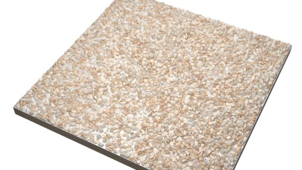 Tempsi Granito fasadskiva 1250 × 2600 × 10 mm, gul 85R