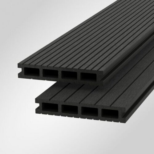 Light WPC-terassbräda mörkgrå