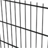2D-stängselpanel 6/5/6 RAL9005 svart