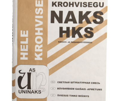 Hele-kr-vaike Ljus putsbruk NAKS HKS – cementbaserat putsbruk för inom- och utomhusbruk