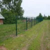 3D-stängselpanel 4 mm RAL6005 grön