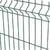 3D-stängselpanel 4 mm RAL6005 grön