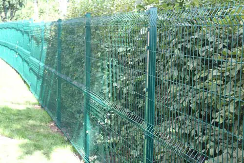 Hållbar stängselstolpe 40x60 mm RAL6005 grön