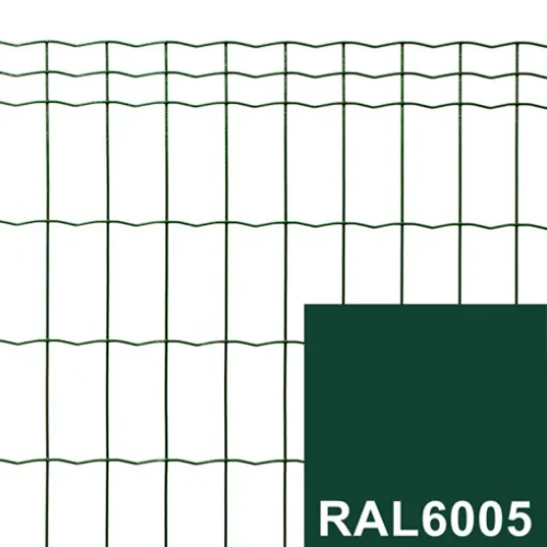 Classic stängselnät Ø2,2 mm – PVC-belagt svetsat stängsel 10 m RAL6005