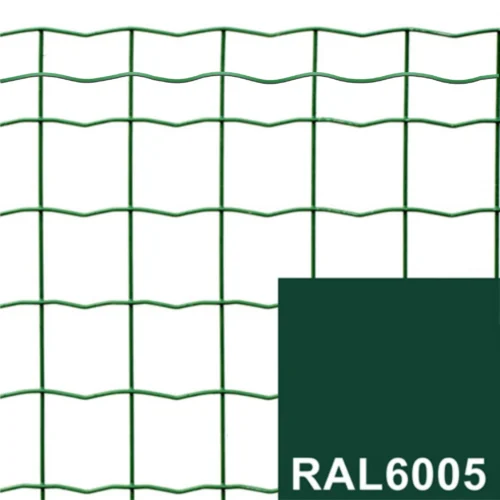 Ultra Strong stängselnät Ø3 mm – PVC-belagt svetsat stängsel 25 m RAL6005