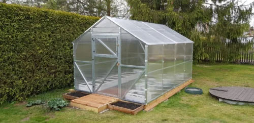 klassik2 Växthus KLASSIK 3×4 m – polykarbonat 4 mm eller 6 mm