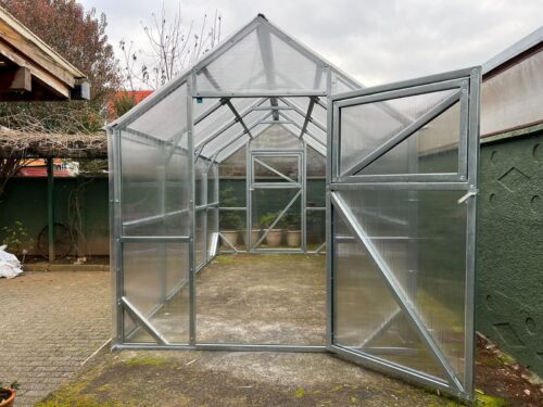 klassik3 Växthus KLASSIK 3×4 m – polykarbonat 4 mm eller 6 mm