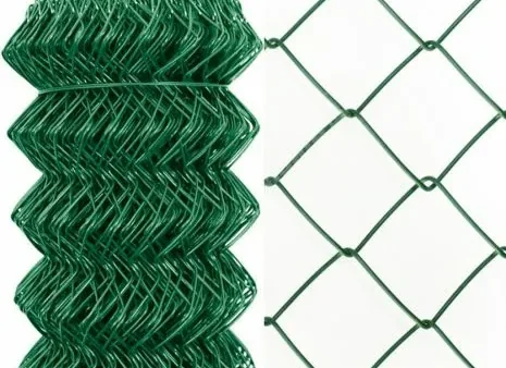 Pansarstängsel Ø2,5 mm – PVC-belagt pansarnät 12,5 m RAL6005