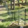 Pansarstängsel Ø2,5 mm – PVC-belagt pansarnät 12,5 m RAL6005