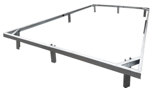 pohjarunko_2,5 Bottenram för växthus KLASSIK 2,5×4 m och 3×4 m