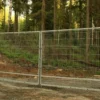 Galvaniserad grindram för infartsgrind 4 m