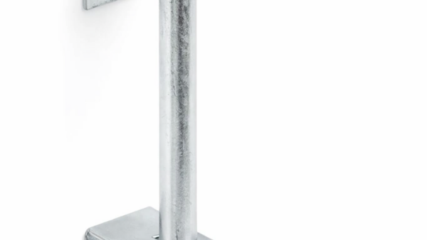 Låsbar regel 40 cm – galvaniserad, Ø15 mm